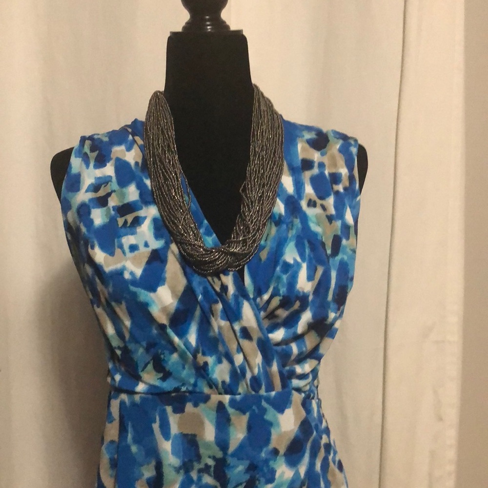 Blue dress